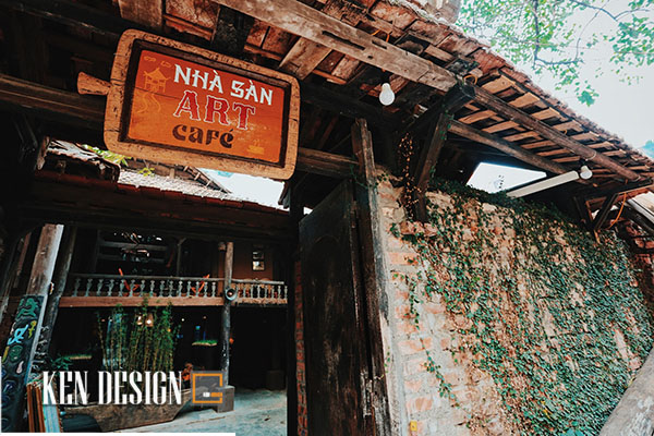 Nhà sàn Art cafe - Trầm tư một trang lịch sử Việt đã qua